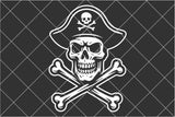 Skull and Cross Bones | SVG Cut File