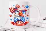Red White and Goose | Fourth of July | PNG Sublimation File