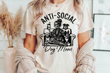 Anti-social Dog Mom | PNG Sublimation File