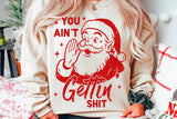 You Ain't Getting Shit | Funny Christmas SVG Cut File