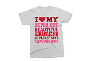 Love My Girlfriend | Funny Men's Valentine's SVG Cut File