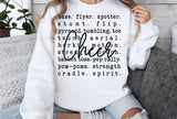 Cheer Word Art | Cut File