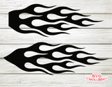 Auto Flames | SVG Cut File