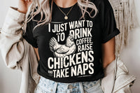 Raise Chickens Take Naps | Chicken SVG Cut File
