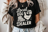 Local Egg Dealer | Chicken SVG Cut File