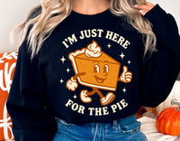 I'm Just Here For The Pie | Fall SVG Cut File