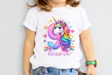 Birthday Girl Ninth Birthday | PNG Print File
