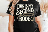 This Is My Second Rodeo | Funny SVG Cut File