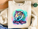 Easy Tiger | Funny PNG Print File