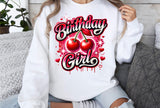 Cherry Birthday | PNG Print File