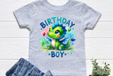 Birthday Boy Dinosaur | PNG Print File