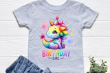 Birthday Girl Dragon | PNG Print File