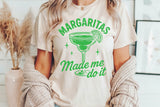 Margaritas Made Me Do It | Funny SVG Cut File