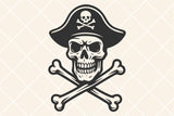 Skull and Cross Bones | SVG Cut File