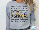 Cheer Word Art | Cut File