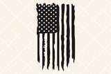 Distressed American Flag | SVG Cut File