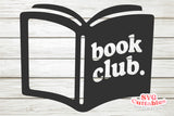 Book Club Logo | Book SVG Cut File