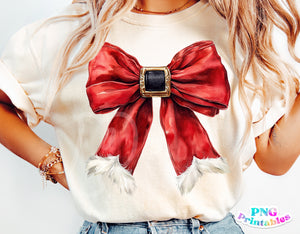 Christmas Bow | Sublimation PNG