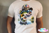 American Bass Fish | Fishing PNG Print File
