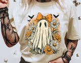 Sheet Ghost with Bow | Halloween Sublimation PNG