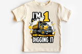 1st Birthday Dump Truck | PNG Print File