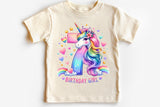Birthday Girl Seventh Birthday Unicorn | PNG Print File