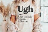 Ugh | Funny SVG Cut File
