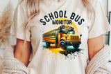 School Bus Monitor | Occupation PNG Cut File