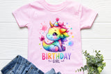 Birthday Girl Dragon | PNG Print File