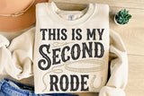 This Is My Second Rodeo | Funny SVG Cut File