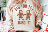 Did You Try Icing It | Funny Christmas SVG Cut File