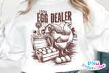 Local Egg Dealer | PNG Sublimation File