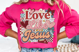 Love Like Jesus | PNG Sublimation File