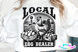 Local Egg Dealer | PNG Sublimation File