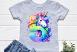 Fifth Birthday Unicorn | PNG Print File