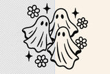 Cute Sheet Ghosts | Halloween SVG Cut File