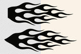 Auto Flames | SVG Cut File