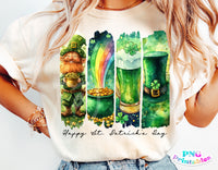 St. Patrick's Day Brush Strokes | Sublimation PNG