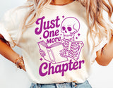 Just One More Chapter | Book SVG Cut File