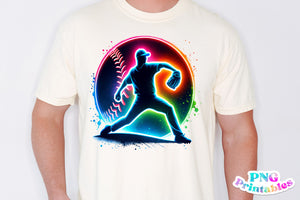 Baseball Player | PNG Sublimation File