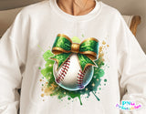 Baseball With Bow | PNG Sublimation File