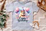 Capybara Birthday | PNG Print File