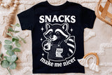 Snacks Make Me Nicer | Toddler SVG Cut File