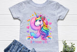 Birthday Girl Ninth Birthday | PNG Print File