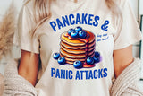 Pancakes and Panic Attacks | Funny PNG Print File