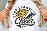 Cheerleader Mom Template | SVG Cut File