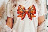 Sequin Basketball Bow | PNG Print File