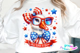 Red White and Goose | Fourth of July | PNG Sublimation File