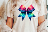 Neon Cheer Bow | PNG Sublimation File