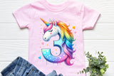 Third Birthday Unicorn | PNG Print File